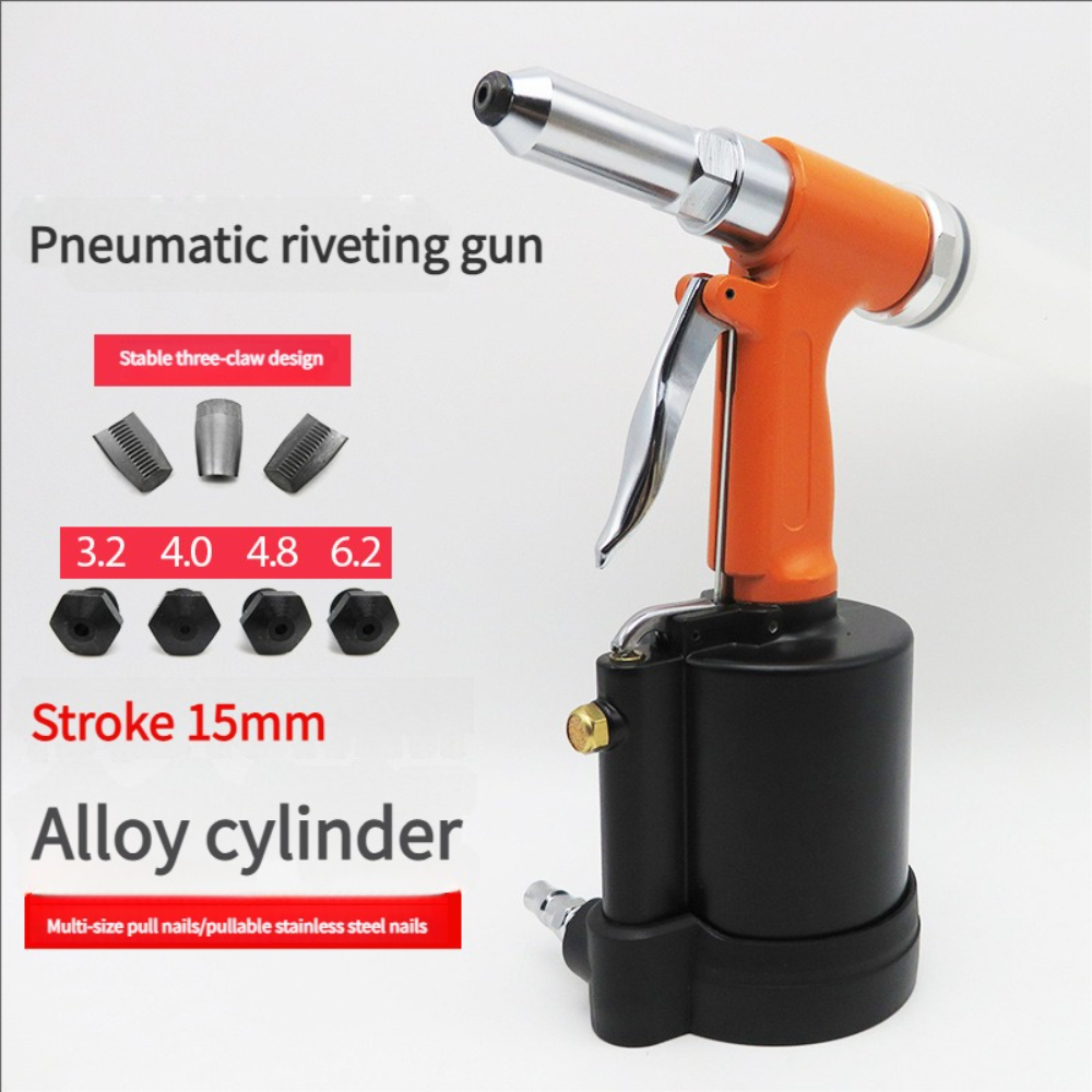 Rivet Gun Air - Kit de herramientas de pistola remachadora