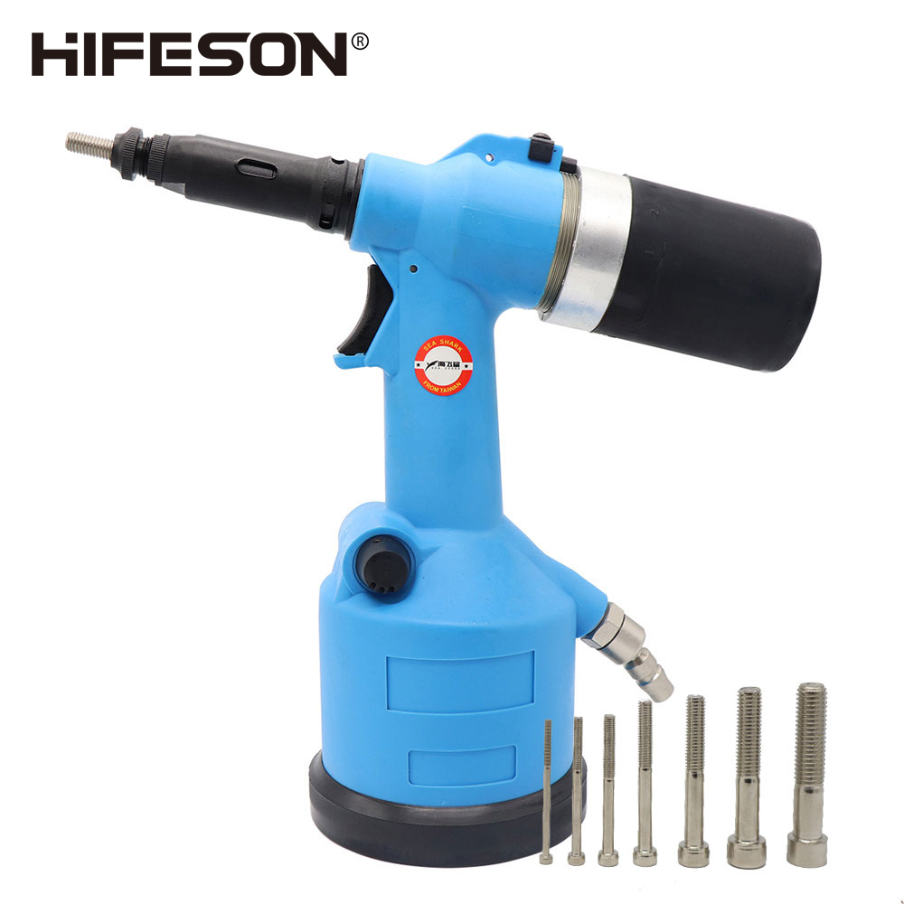 Rivet Gun Air - HIFESON-pistola remachadora de aire neumática, remachadora