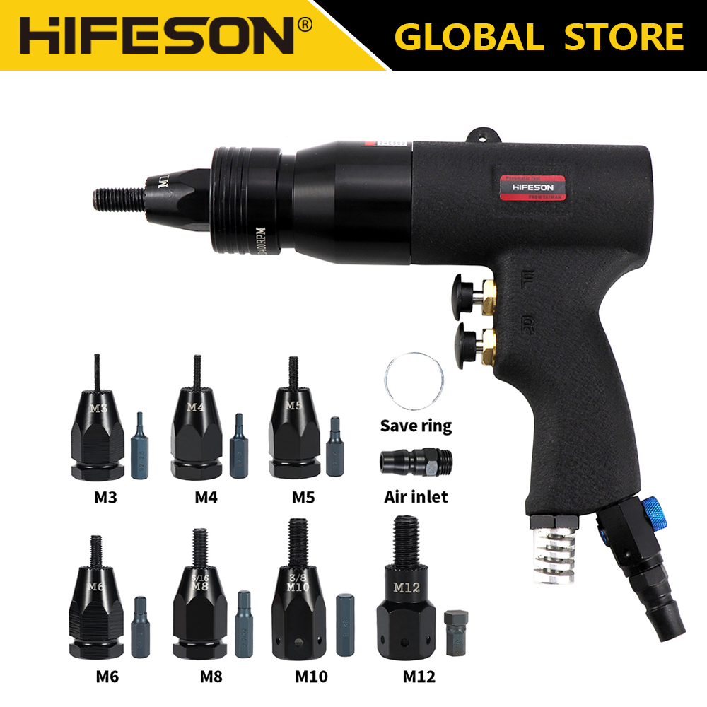 Rivet Gun Air - Pistolas de tuercas de remache neumáticas