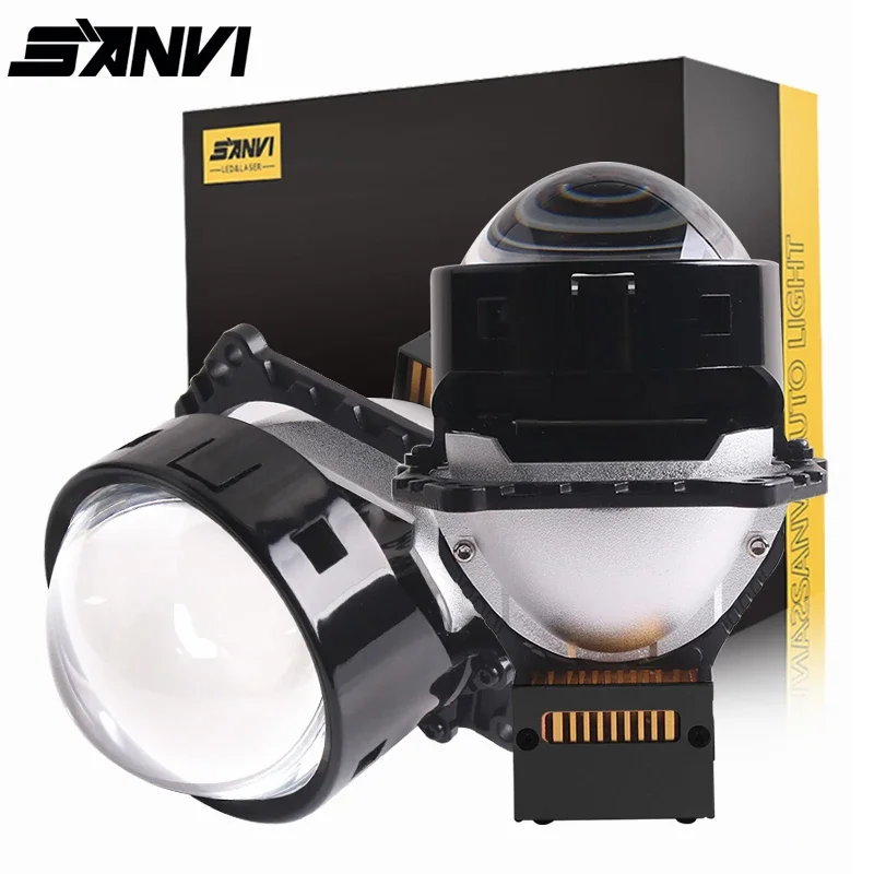 SANVI 2 uds L60 Bi LED lente d - Headlight Aiming Tool reseña y precio