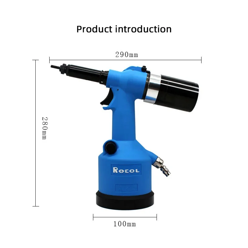 Pistola de tuercas de remache  - Rivet Gun Air reseña y precio