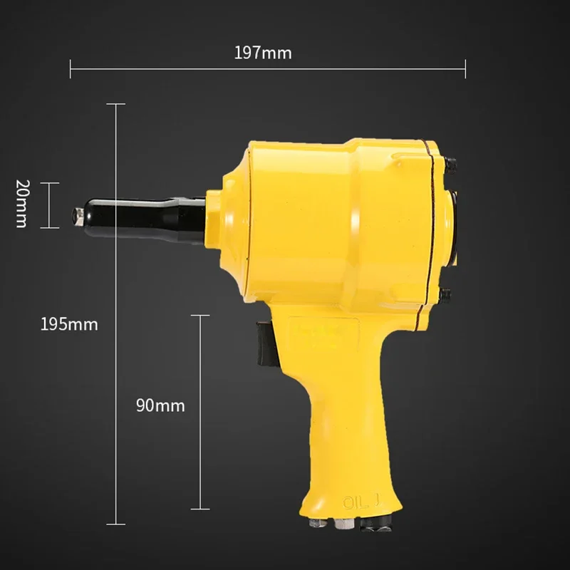 Pistola Remachadora Neumática  - Rivet Gun Air reseña y precio